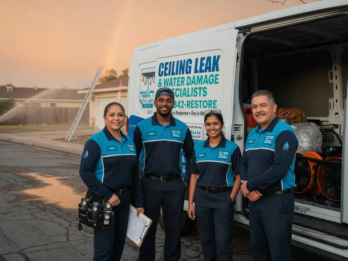 Ceiling Leak Cleanup company in Spade, TX